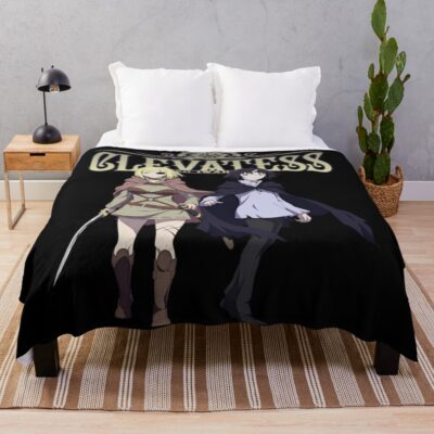 Midcentury Klen And Alicia Cool Pose Throw Blanket