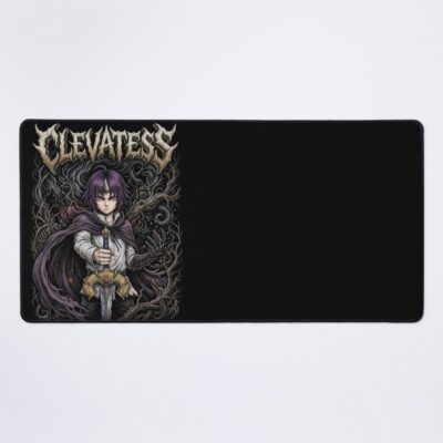 Clevatess Klen Holding Sword Mouse Pad
