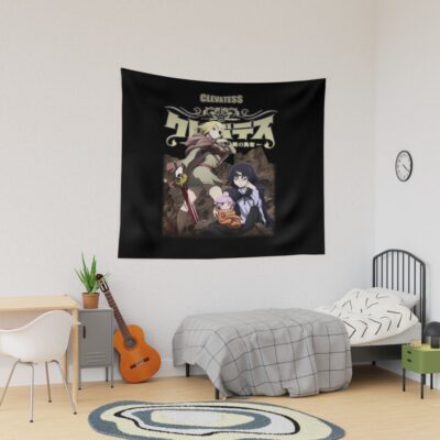 Clevatess Anime Klen And Alicia Tapestry