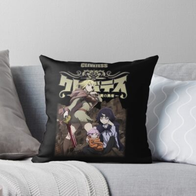 Clevatess Anime Klen And Alicia Throw Pillow