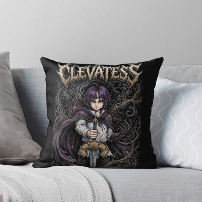 Clevatess Klen Hold Sword Throw Pillow