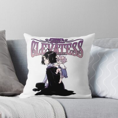 Cool Klen And Cute Baby Luna Throw Pillow